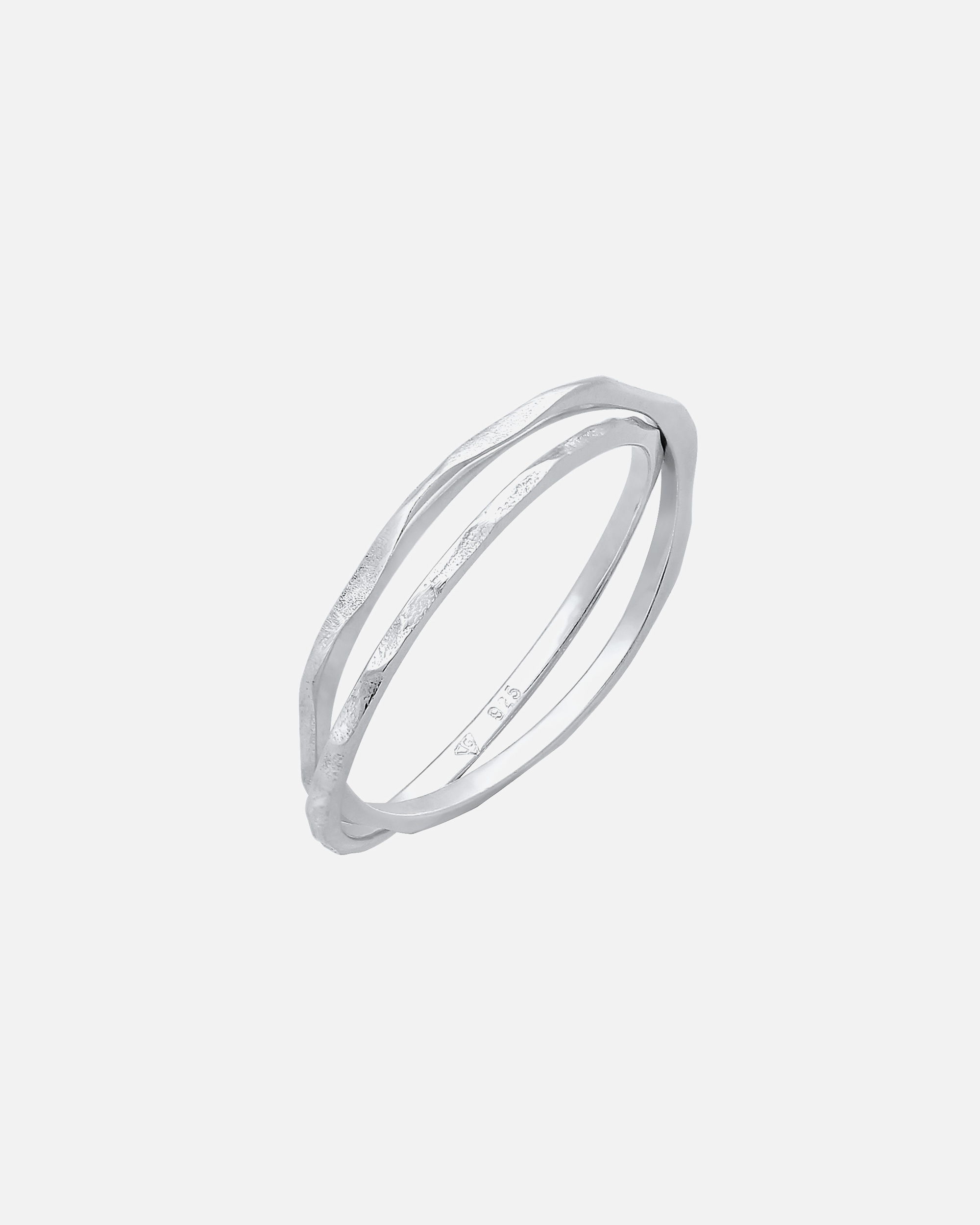 Elli Femmes look vintage enroulé en argent sterling 925