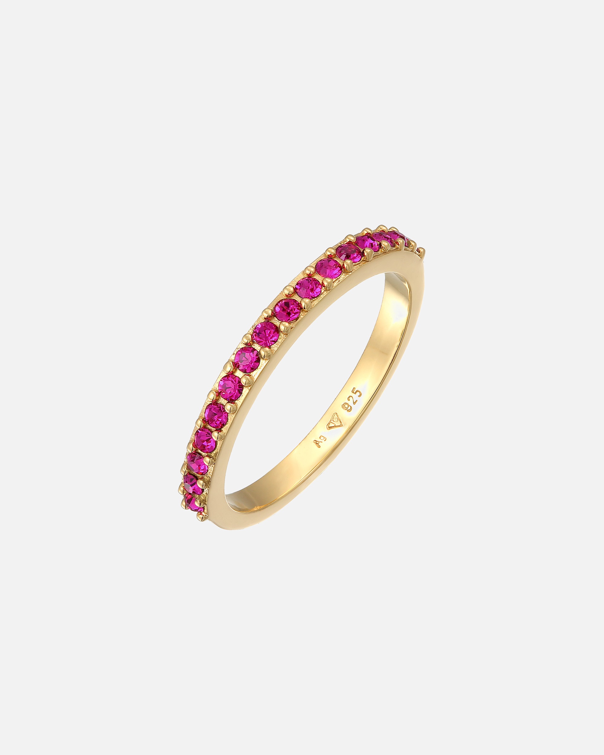 Elli Femmes bande Memoire avec cristaux en argent sterling 925