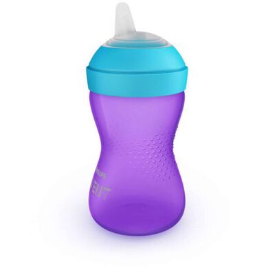 Philips Avent szívószálas pohár lila/kék 1 db 1 db