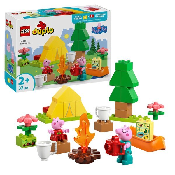 LEGO DUPLO Peppa Pig 10452 Kempinga brauciens