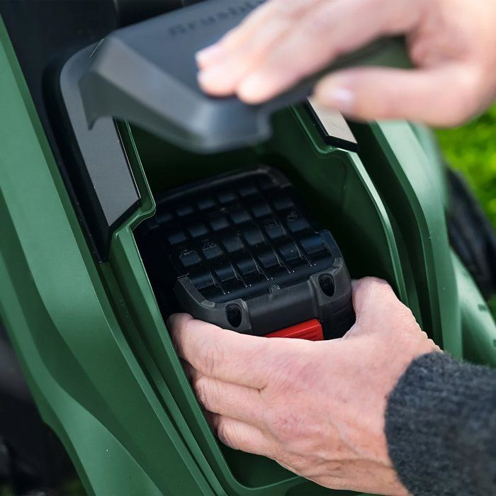 Akku-Rasenmäher + 4-Ah-Akku + Ladegerät – Bosch – ROTAK18V-32 – 06008B9P00 – 18 V – 32 cm Schnittbreite