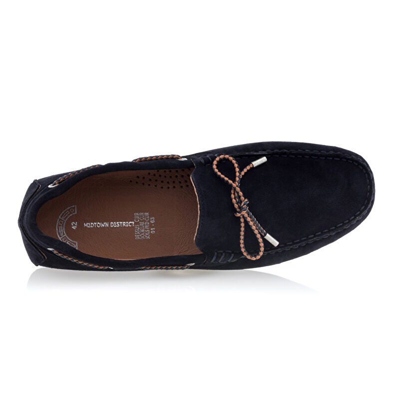 Herr Blå Loafers/Båtskor
