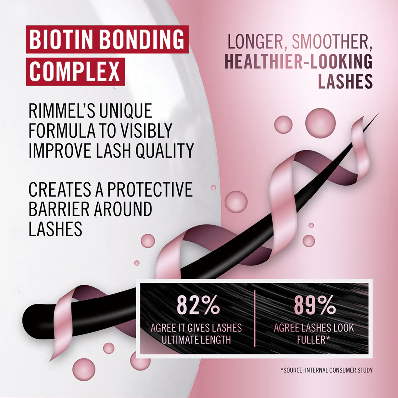 Rimmel Wonder'Bond Verdikkende en Verlengende Mascara voor Wimpergroei