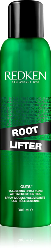 Mousse modeladora Redken Root Lifter para volume e brilho.