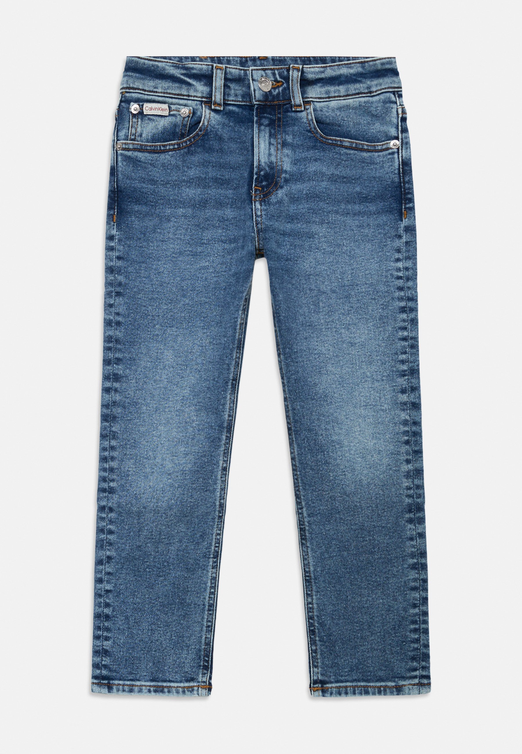 Calvin Klein Jeans DAD - Rechte pijpen jeans - gewassen blauw