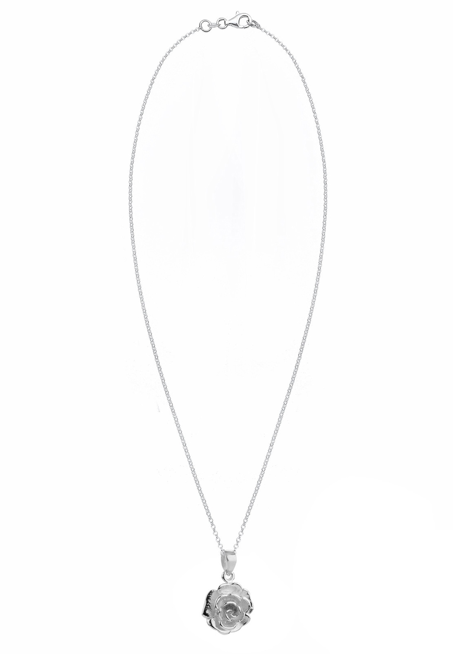 Nenalina Femmes pendentif rose en argent sterling 925