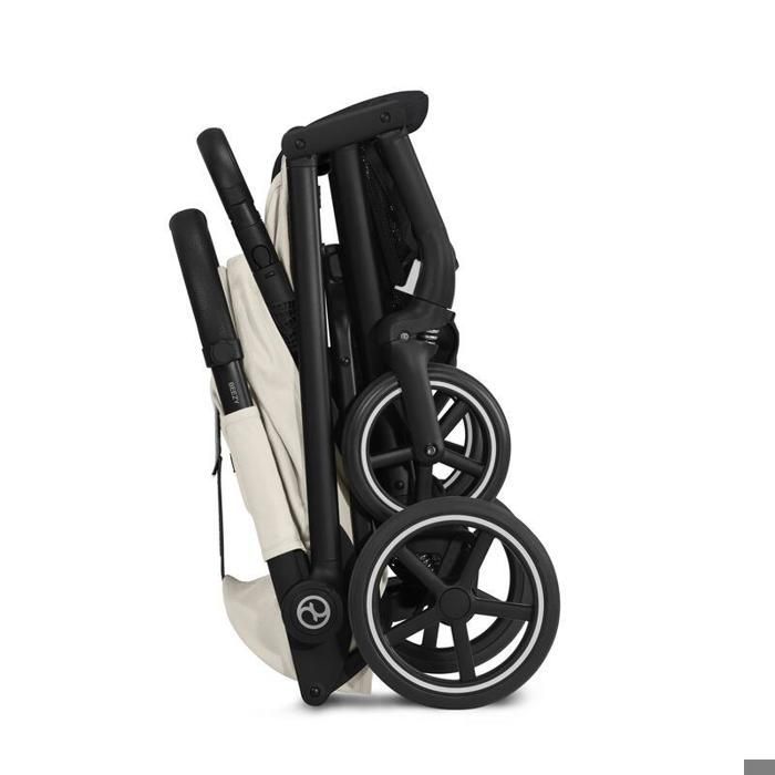 Carrinho de Bebê CYBEX - Beezy BLK - Lona Branca