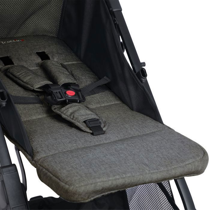 Poussette canne naissance ultra compacte TROTTINE Kentucky DarkGrey