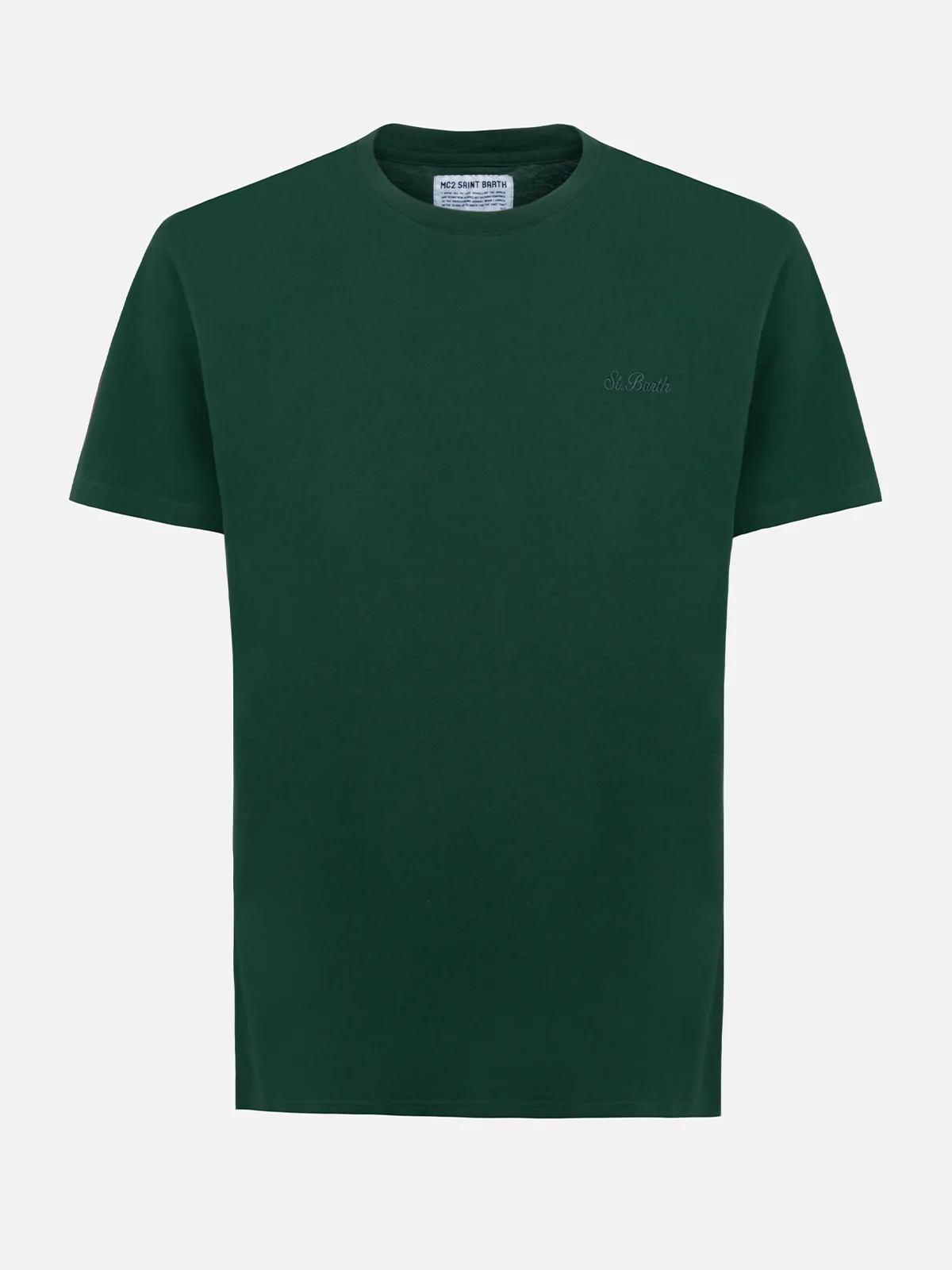 Camiseta verde de algodón grueso para hombre de Arnott's con St.