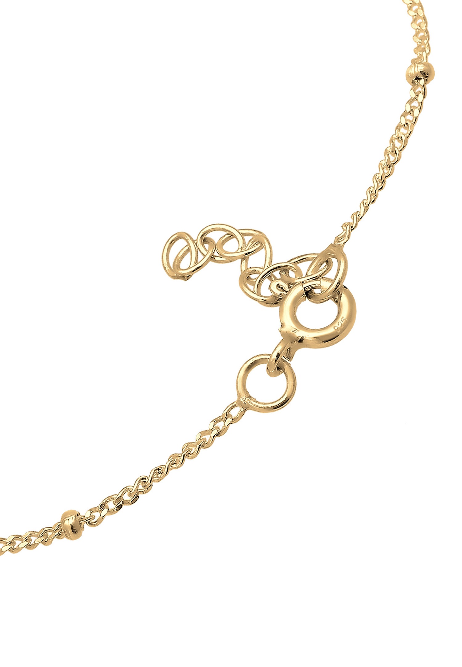 Elli Femmes Pendentif étoile boules avec pierre précieuse topaze en argent sterling 925
