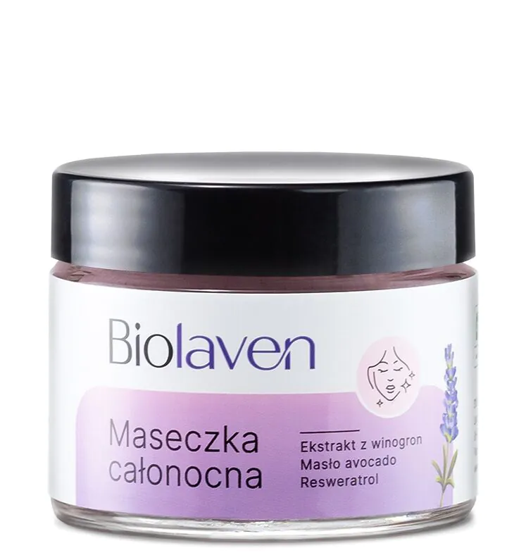 Biolaven Maseczka całonocna do twarzy
