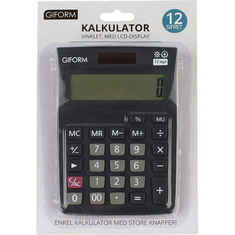 Giform-Rechner 12-stellig Giform