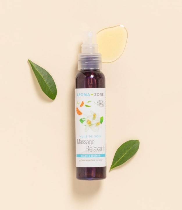 Ontspannende massageolie
