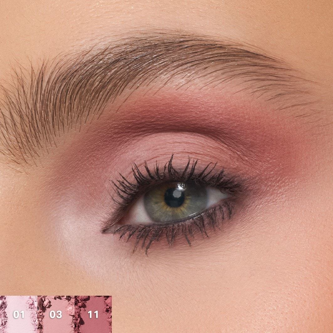 Morphe paleta sjenila za oči Rose Frequency (12 nijansi) - 15 g