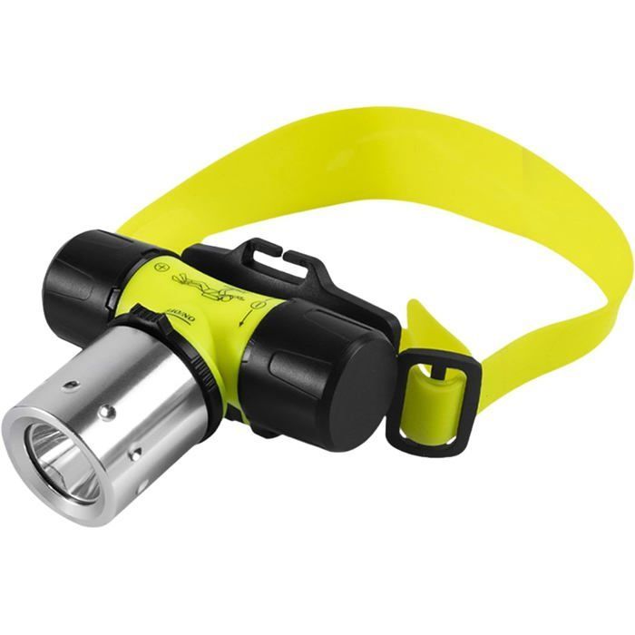 Waterdichte LED-onderwaterlamp met instelbare helderheid — Ideaal voor duiken, nachtvissen en verkenningstochten.