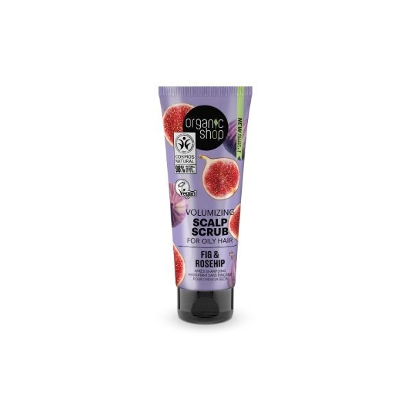 Esfoliante Volumizador para Couro Cabeludo Oleoso da Organic Shop 75ml