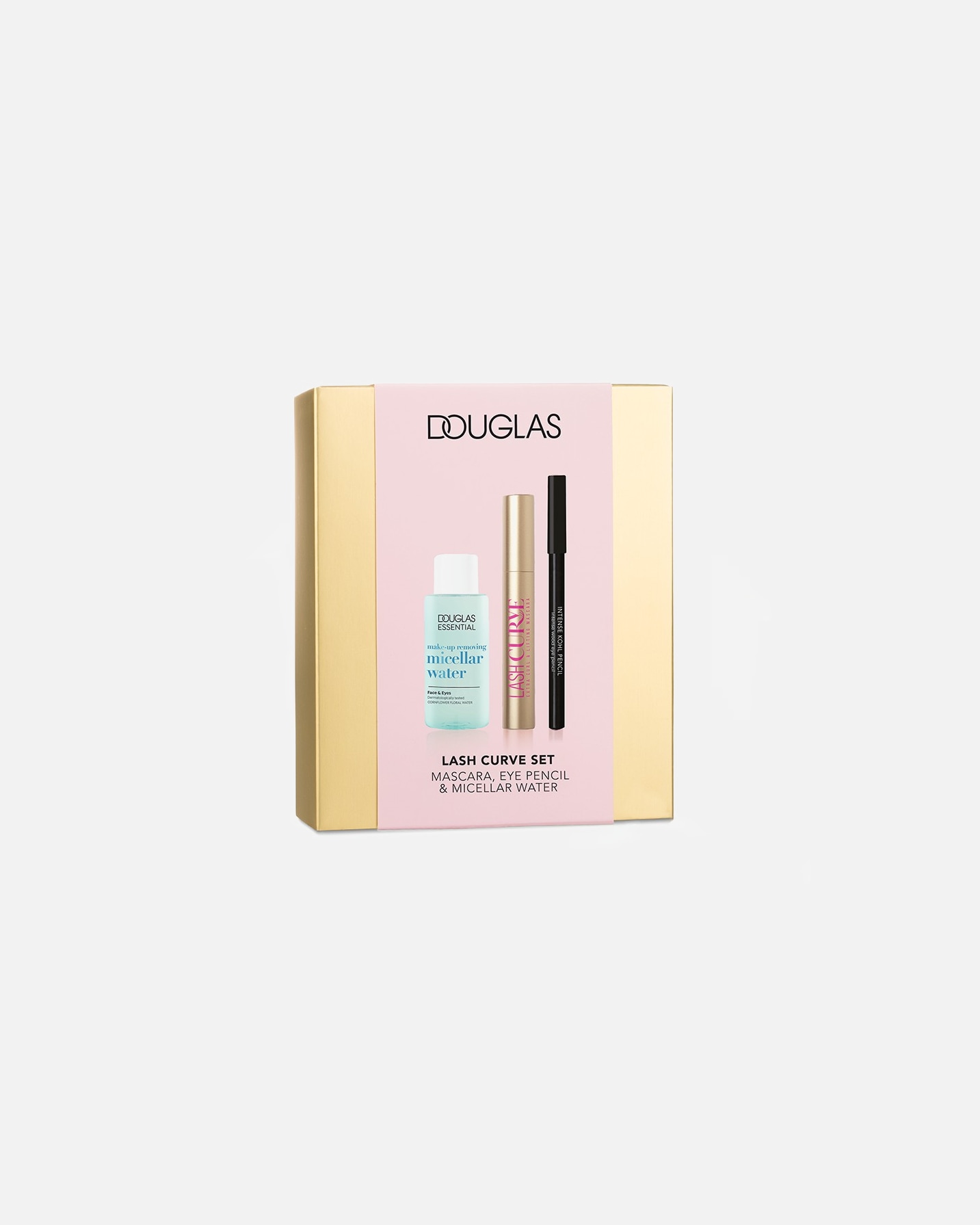 Ensemble de maquillage Douglas Collection - Faux cils incurvés - 1 pièce