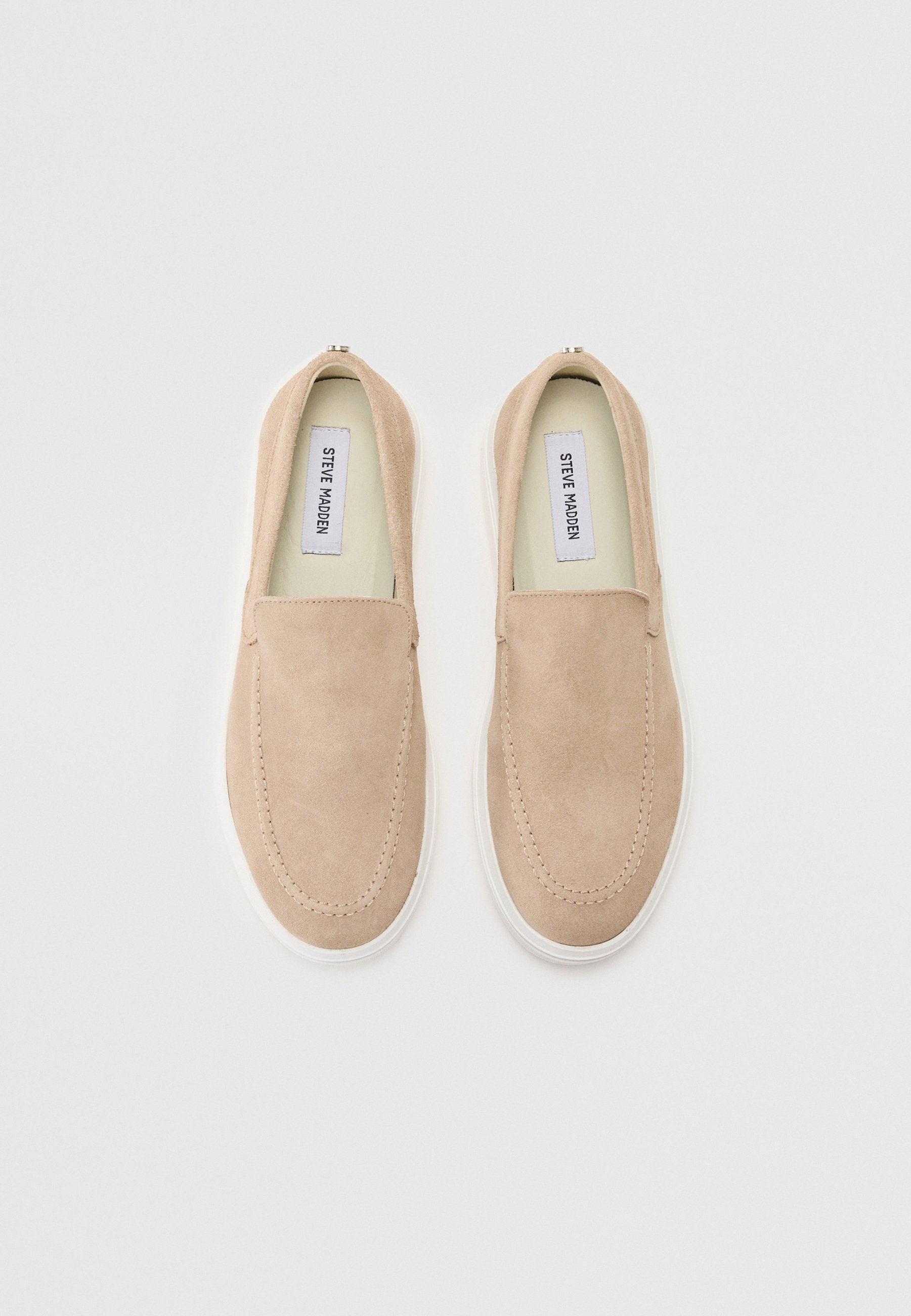 Steve Madden FLETCHER - Slip-on - mélange tortora