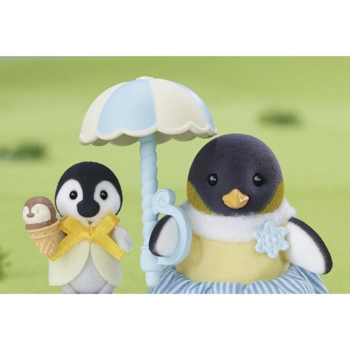 Doll - SYLVANIAN FAMILIES - The Penguin Family - White - Multicolored - Model 5694