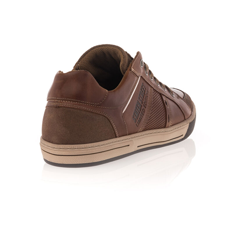 Zapatillas deportivas para hombre color marrón