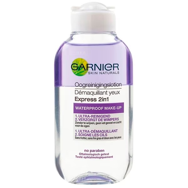 Garnier Skin Naturals Express 2-u-1 losion za čišćenje očiju 125ml - Osjetljiva koža