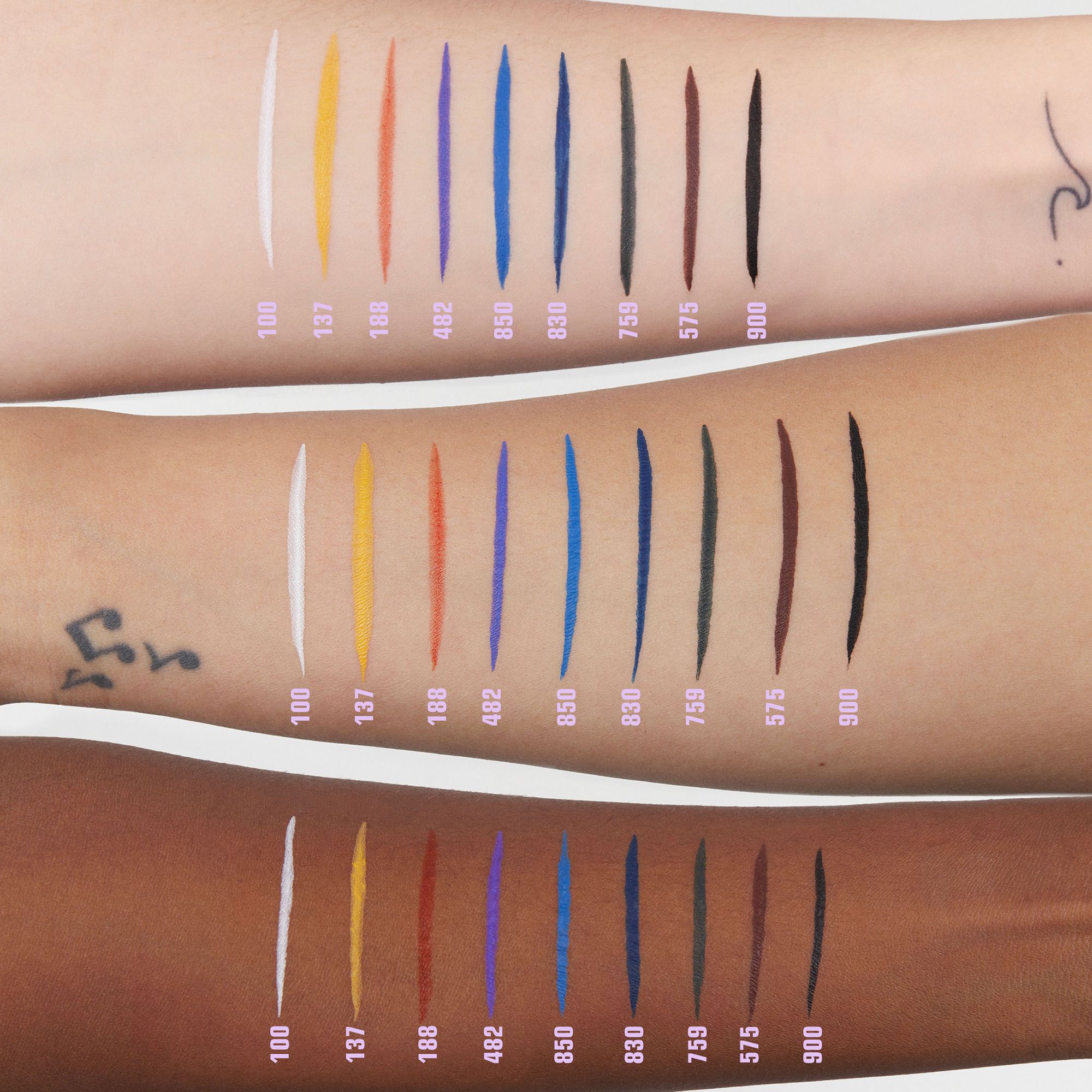 „Color Pen“ akių pieštukas Akių pieštukai ir akių kontūro pieštukai