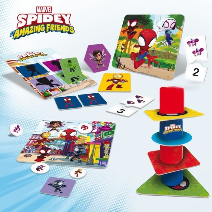 Colección de 10 juegos educativos para niños pequeños - Spidey - Edu Games - LISCIANI