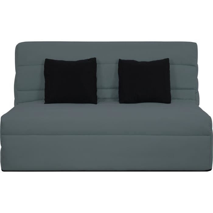 Divano letto DUNLOPILLO a 2 posti BZ - Grigio - DREAMER
