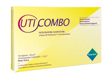 FITOPROJECT Uticombo 10 Kapseln + 10 Tabletten Salbe
