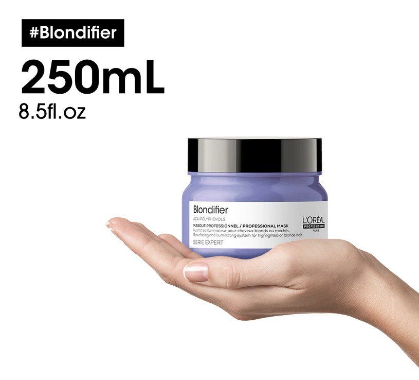 Blondifier Expert Series маска за обнављање и осветљавање Професионалне салонске маске