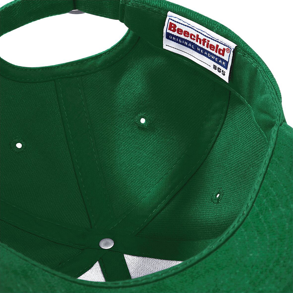 Gorra/visera Beechfield Prostyle 100 % Algodón Grueso De Primera Calidad