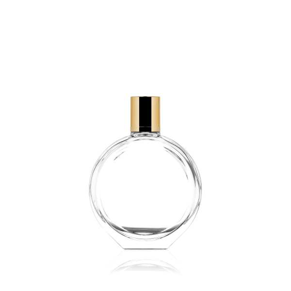 Frasco de vidro transparente Moon FEA 15 de 75 ml