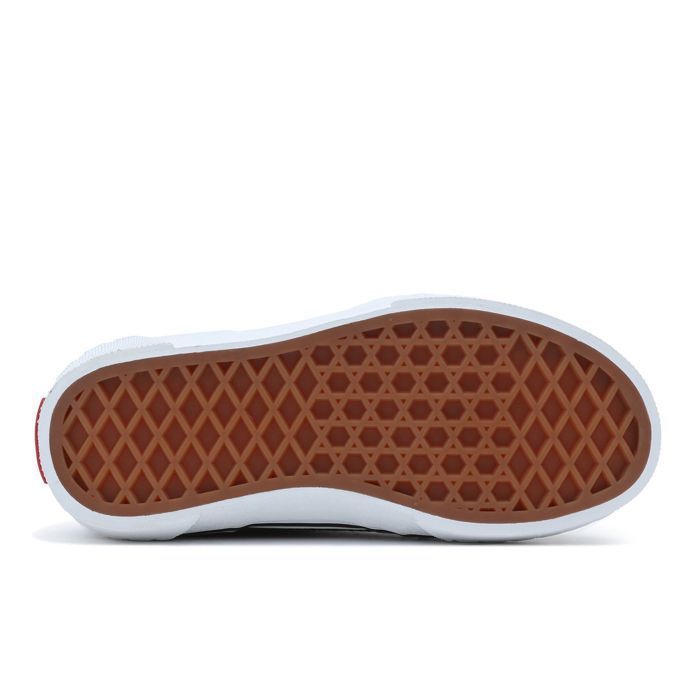 Vans Caldrone Junior da ragazzo, nere - Scarpe basse stringate, tomaia in tessuto, suola waffle