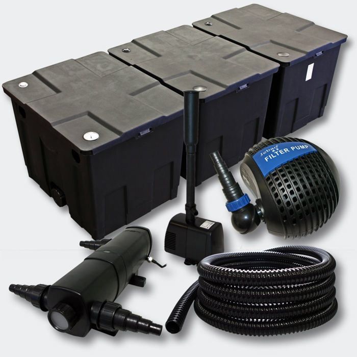 Kit de filtración para estanques de 9000 litros, esterilizador UVC de 24 vatios, bomba para fuente, número de pieza 4216457.