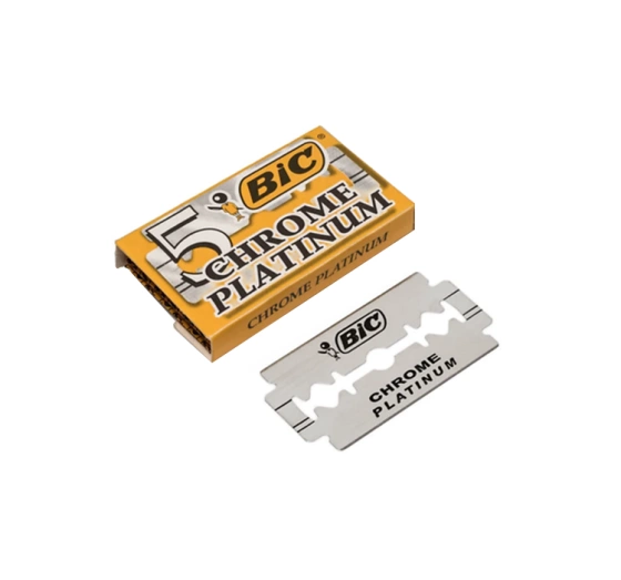 Bic Chrome Platinum żyletki do maszynki do golenia dla mężczyzn 5 sztuk