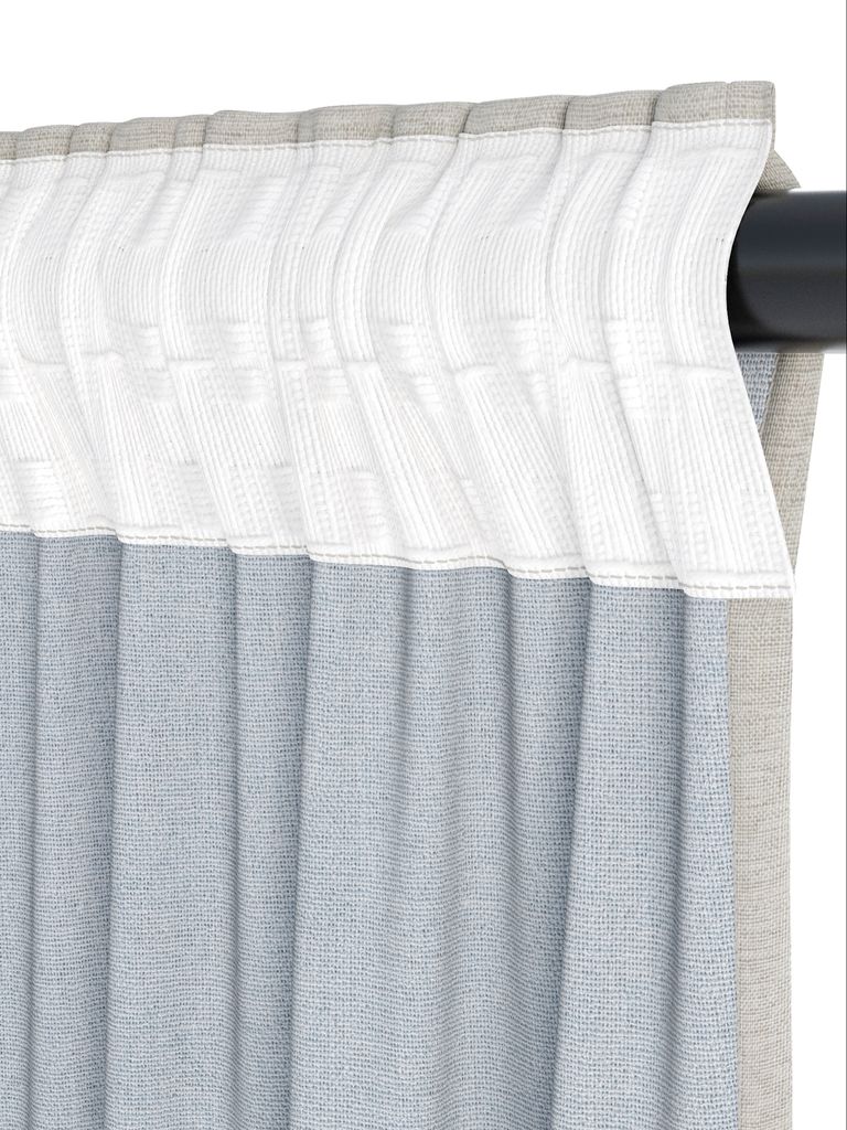 Zatemnitvena zavesa LEKA 1x140x300 cm toplo siva