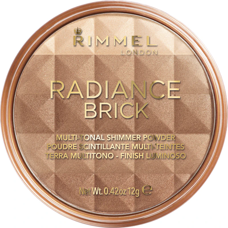 Pó bronzeador iluminador Rimmel Radiance Brick