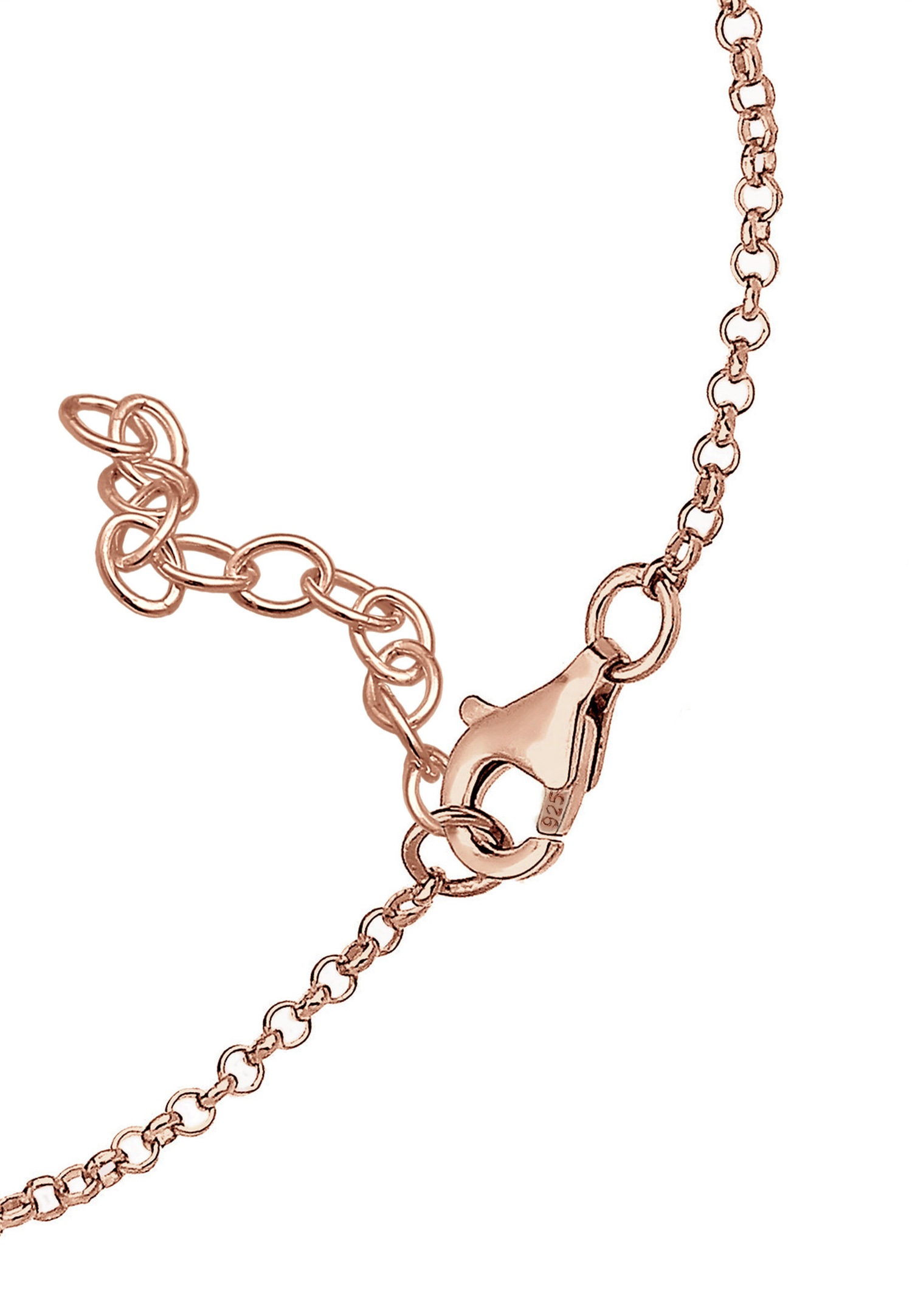 Elli Femmes pendentif plume Festival Boho Basic en argent sterling 925