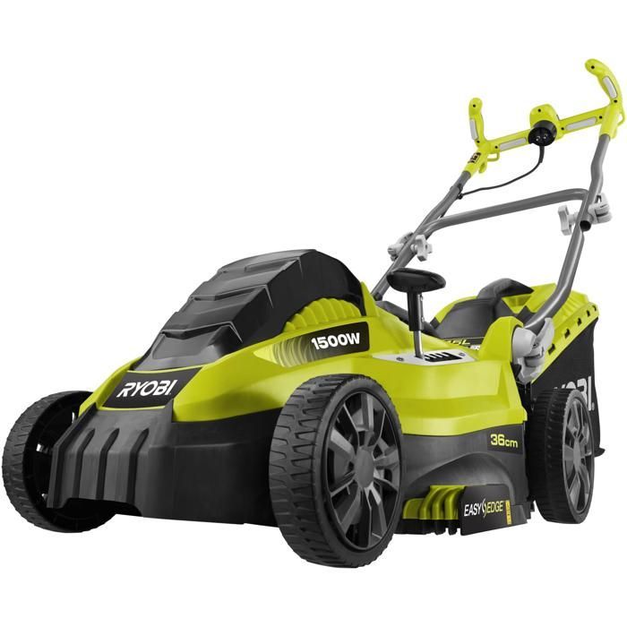 RYOBI 1500W Electric Lawnmower, 36cm Cutting Length RLM15E36H