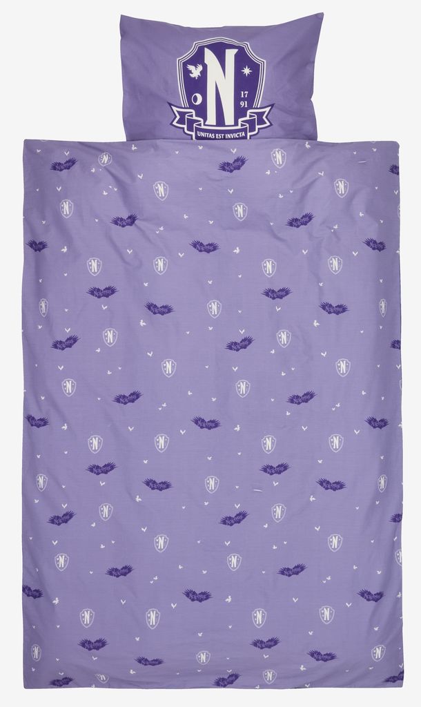 SRIJEDA Posteljina 140x200 ljubičasta