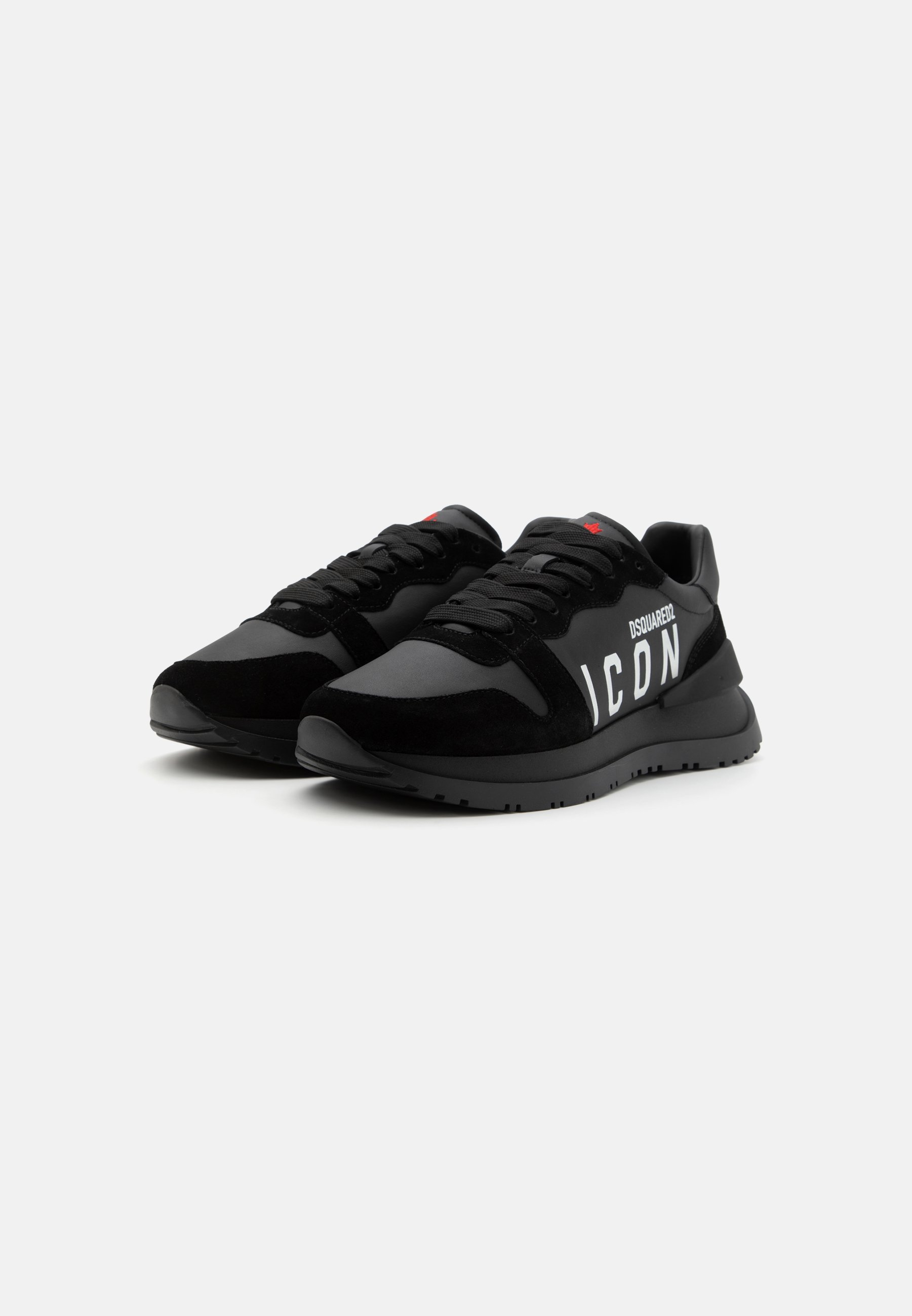 Scarpe da ginnastica DSQUARED2 ICON - nero/rosso