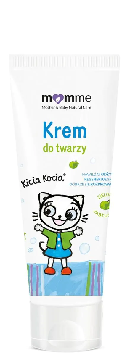 Momme Krem do twarzy Kicia Kocia Zielone Jabłuszko