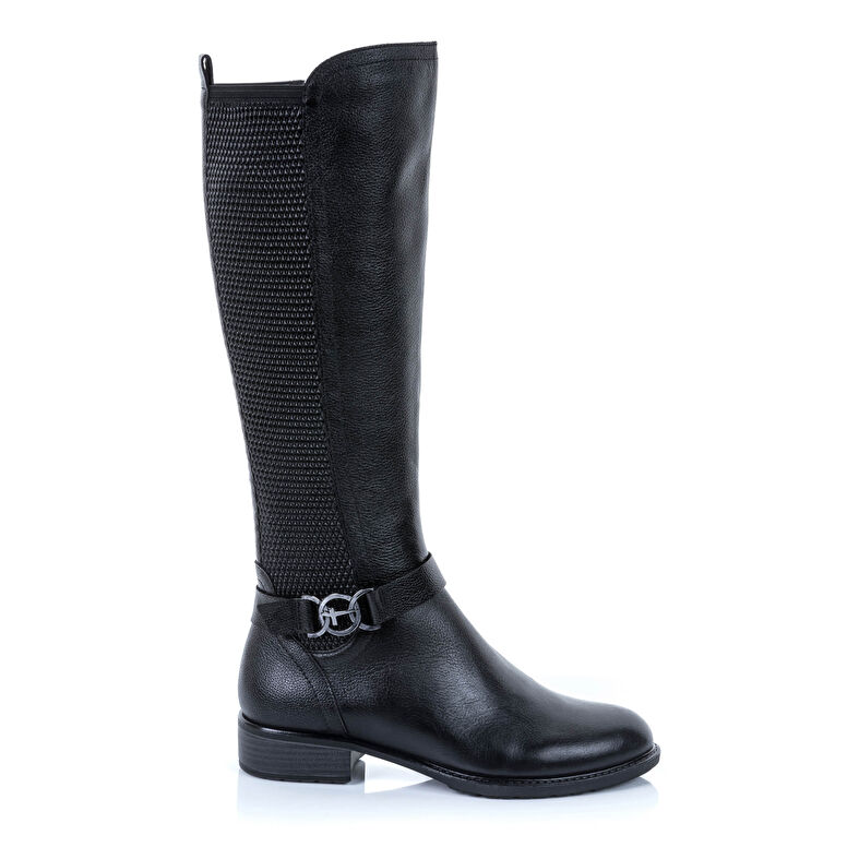  Schwarze Damenstiefel