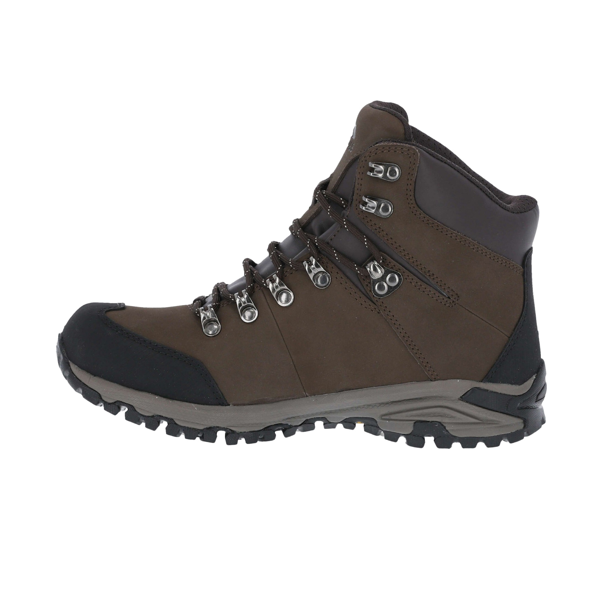 Botas De Senderismo De Cuero Con Cordones Trespass Baylin