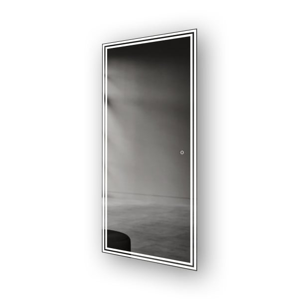 Pionowe Lustro łazienkowe z podświetleniem LED 80x120cm Włącznik sensorowy