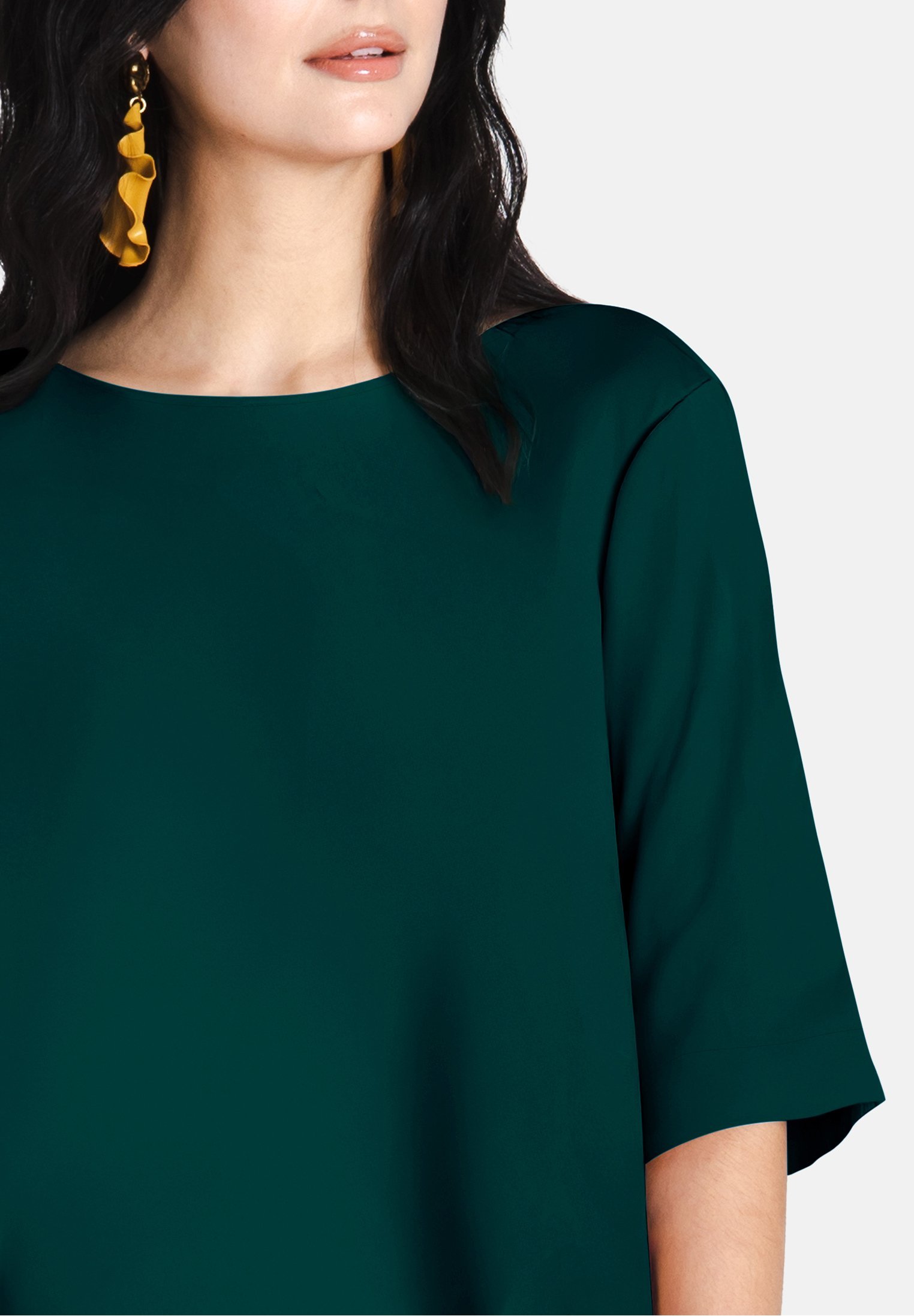 Jascha Stockholm PAPIN - Blouse - donkergroen