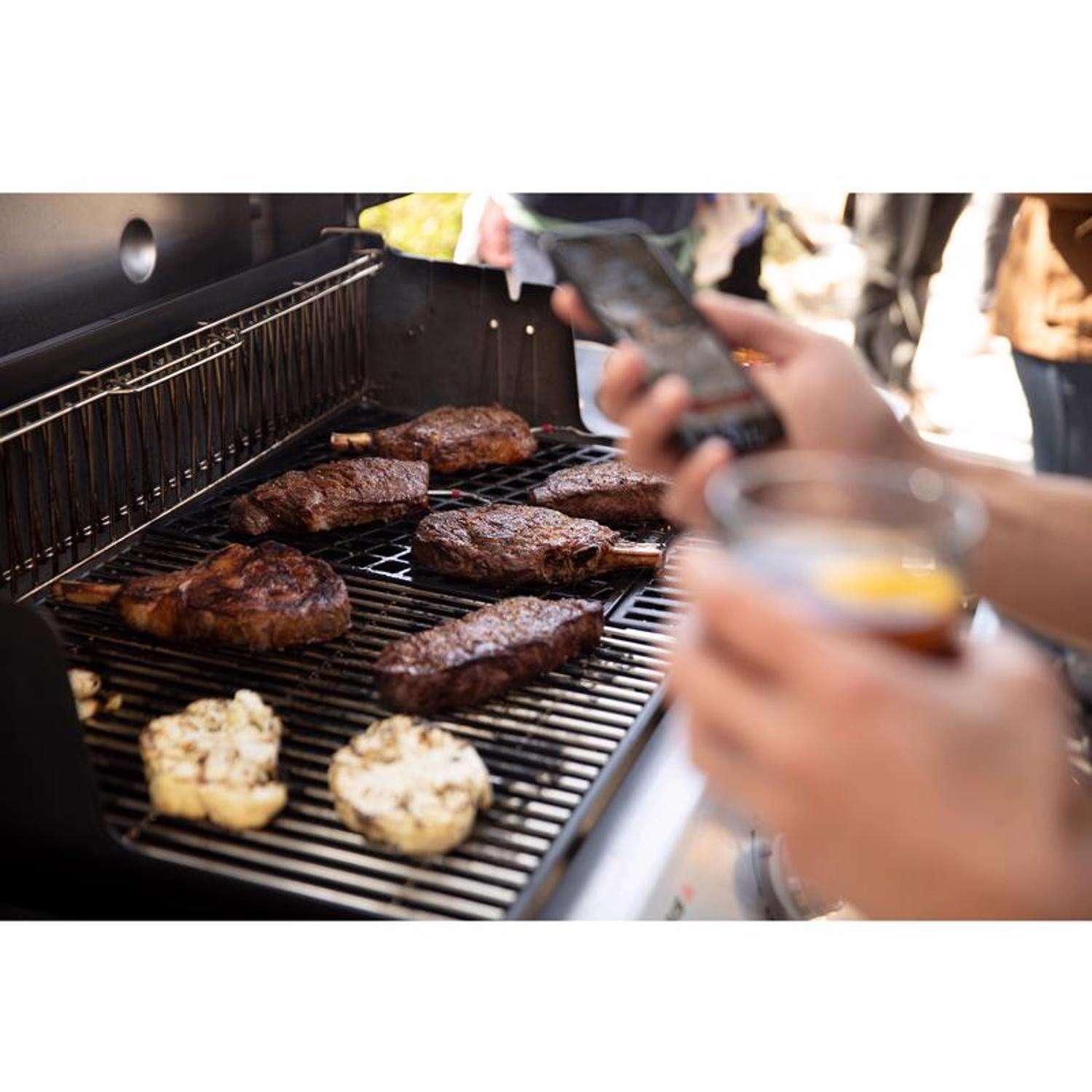 Weber Genesis S-335 3-brännare flytande propangrill i rostfritt stål