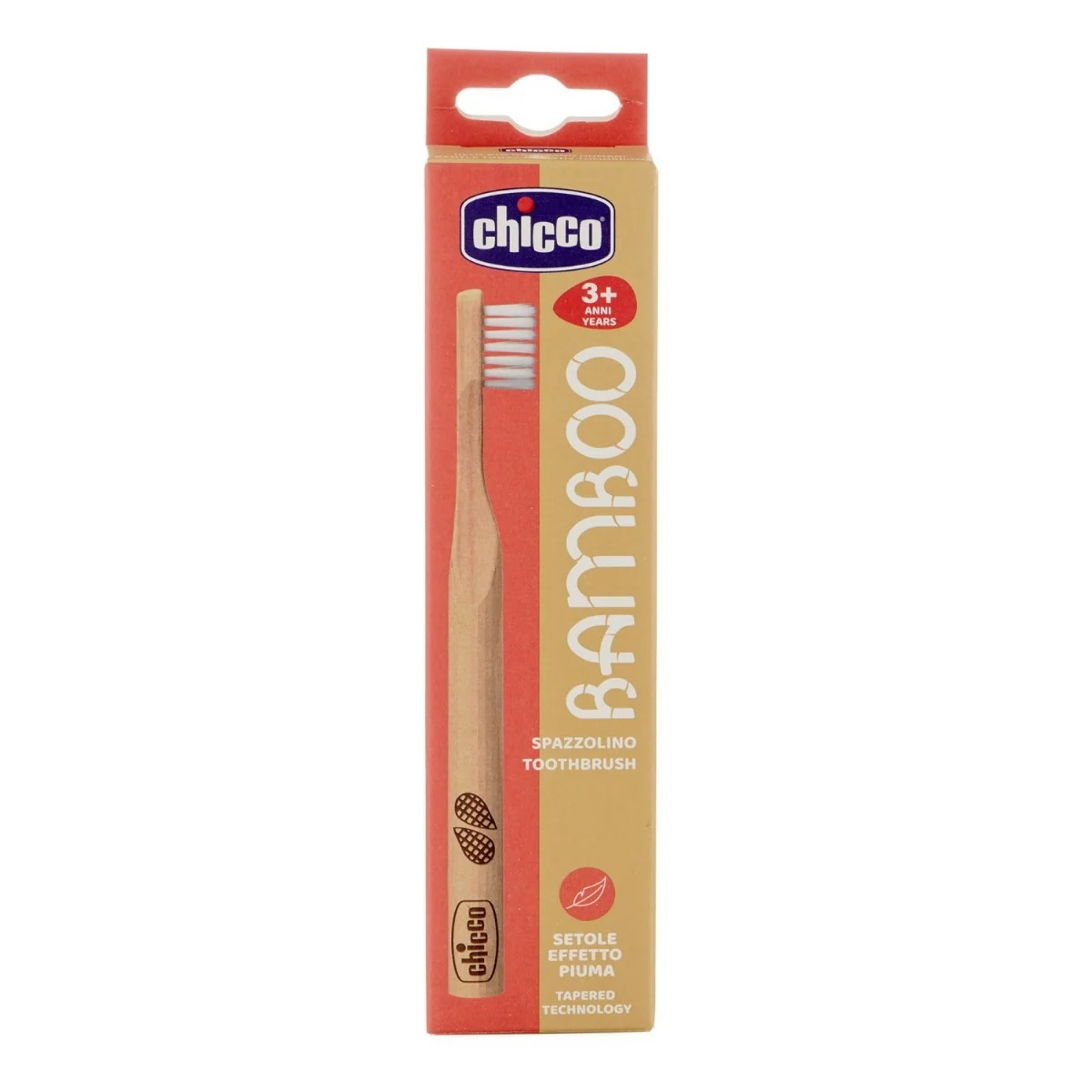 Escova de dentes de bambu CHICCO Chicco 3A+