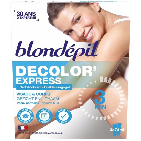 Bieliaci gél na tvár a telo Blondépil 150 ml