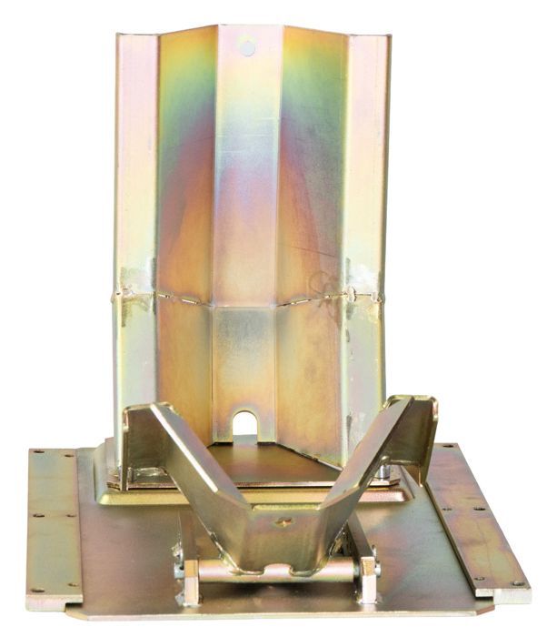 Calzo autoblocante galvanizado para ruedas de motocicleta de 70-164 mm MW Tools TPSLWK3